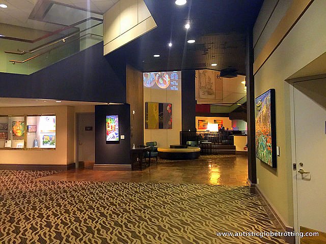 Family Stay at the DoubleTree Los Angeles carpet