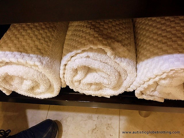 Family Stay at the DoubleTree Los Angeles towel