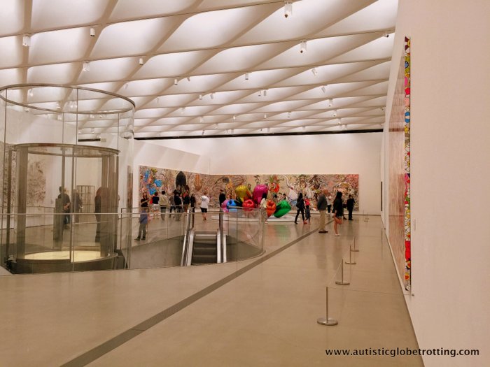 Taking Kids to the Los Angeles Broad Museum room