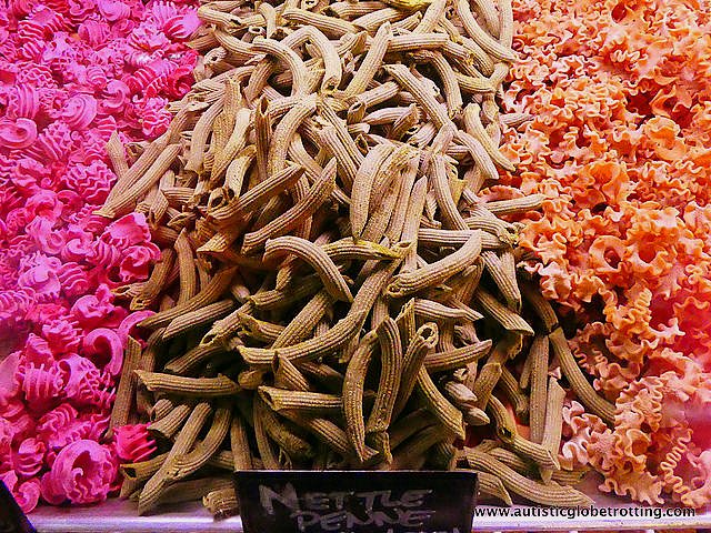 Exploring LA's Grand Central Market with Family pasta
