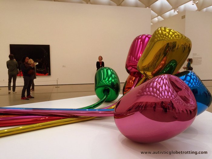 Taking Kids to the Los Angeles Broad Museum tulip