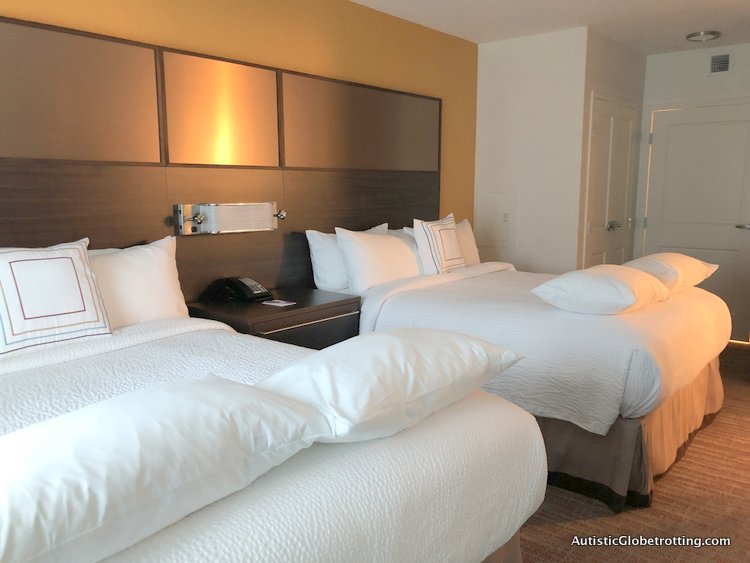 Residence Inn San Jose Cupertino caters to Autism Families two queen beds