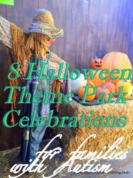 Eight Halloween Theme Parks Celebrations for Families with Autism pin