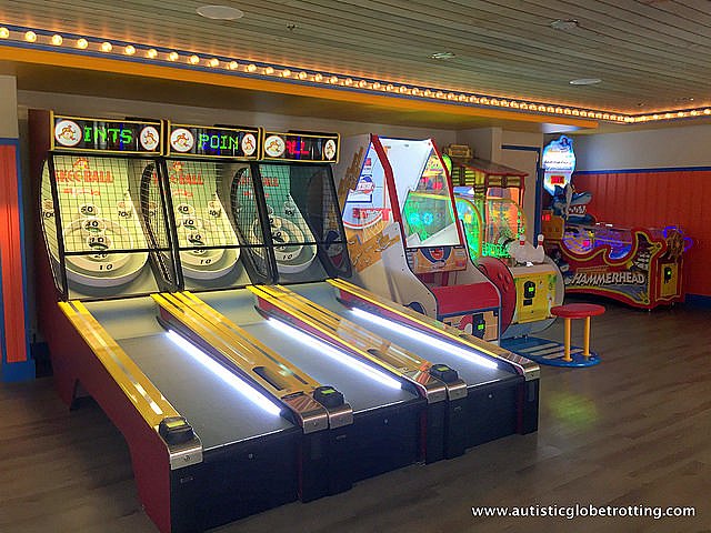 The Autism Friendly Harmony of the Seas skeeball
