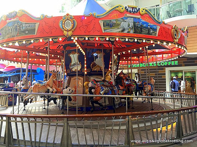 The Autism Friendly Harmony of the Seas carousel