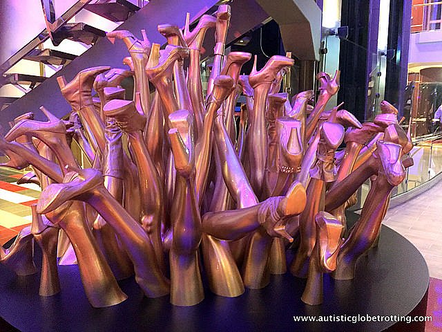 The Autism Friendly Harmony of the Seas legs