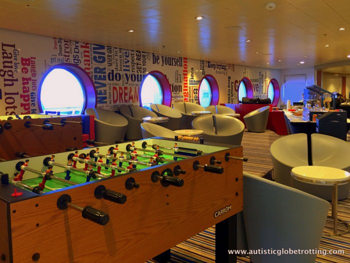 The Autism Friendly Harmony of the Seas window