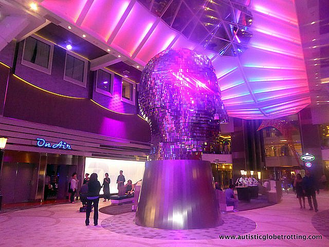 The Autism Friendly Harmony of the Seas purple