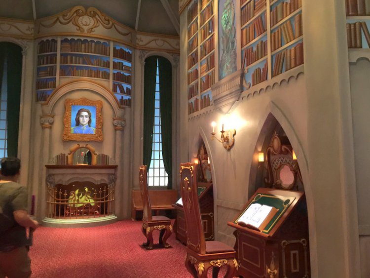 Disneyland's Top Indoor Autism Friendly Rides and Attractions beast's study room