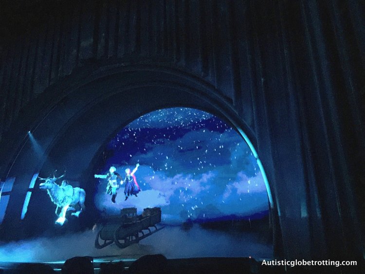 Disneyland's Top Indoor Autism Friendly Rides and Attractions raindeer sven