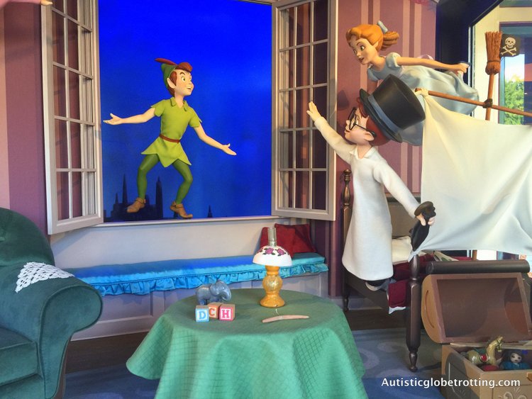 Disneyland's Top Indoor Autism Friendly Rides and Attractions peter pan