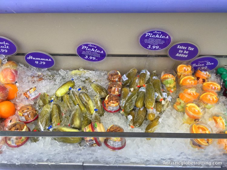 Ten Must Try Disneyland Snacks big pickles wrapped