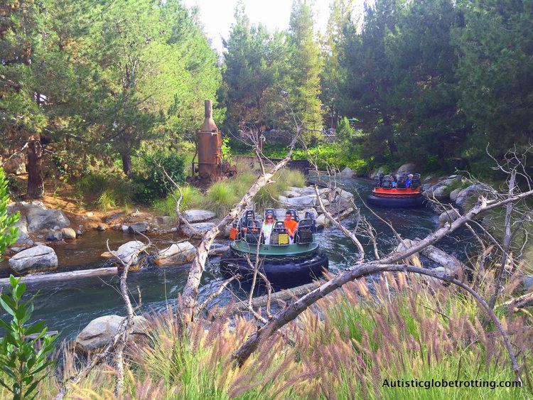 Eight Best Disneyland Thrill Rides for Kids with Autism grizzly river rafting ride