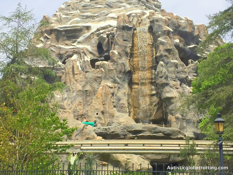 Eight Best Disneyland Thrill Rides for Kids with Autism space mountain ride
