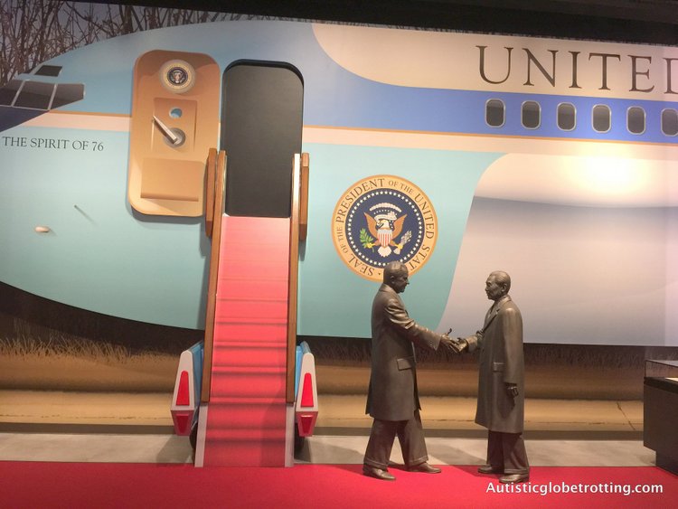 Visiting the Nixon Presidential Library and Museum with Children china