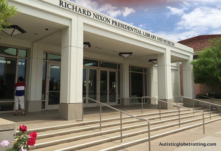 Visiting the Nixon Presidential Library and Museum with Children door