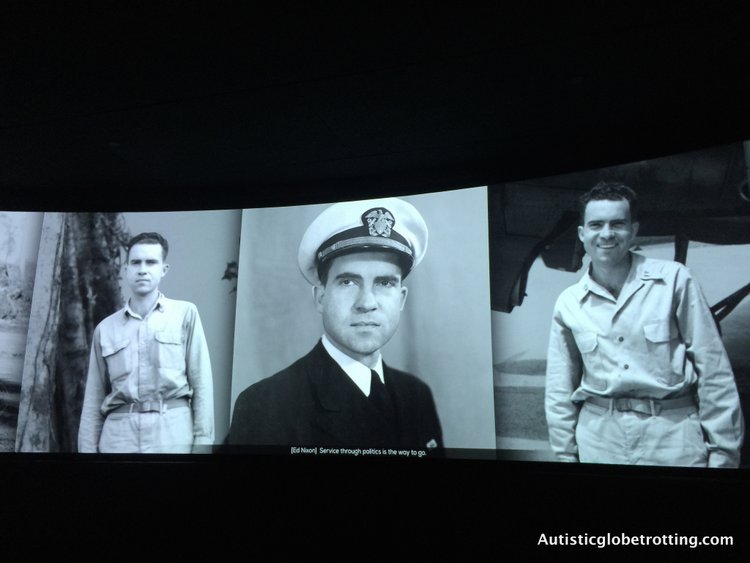Visiting the Nixon Presidential Library and Museum with Children navy