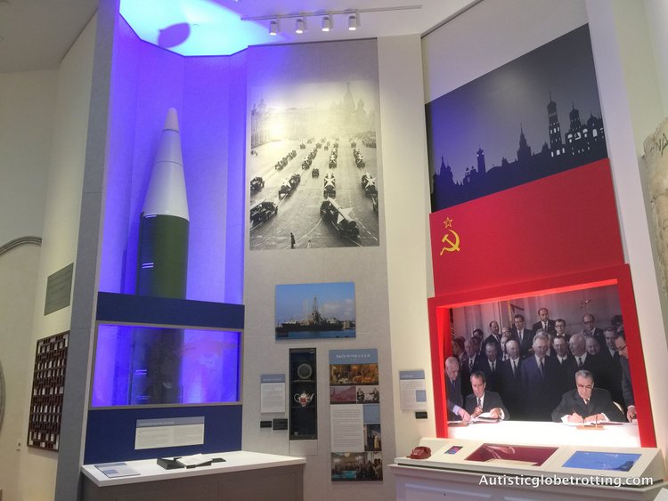 Visiting the Nixon Presidential Library and Museum with Children submarine