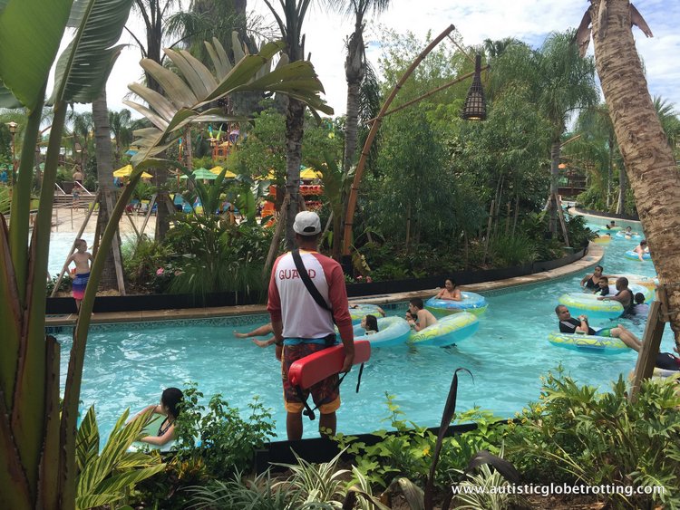 Universal Studios Volcano Bay™ Tips float