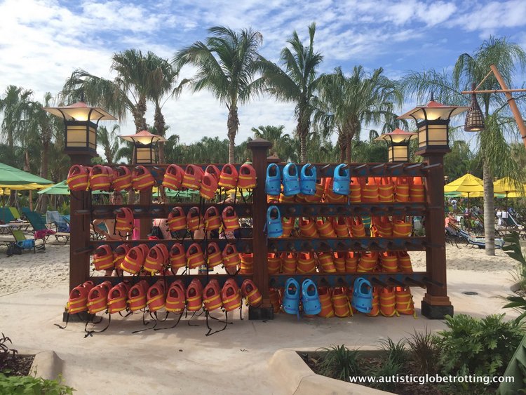 16 Best Tips for Visiting Universal's Volcano Bay with Autism vests