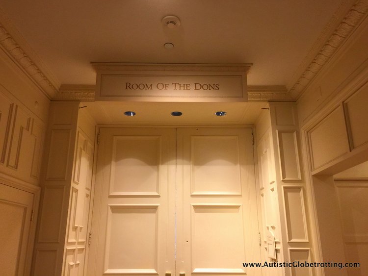 Family Luxury Stay at the Intercontinental Mark Hopkins San Francisco the dons ballroom