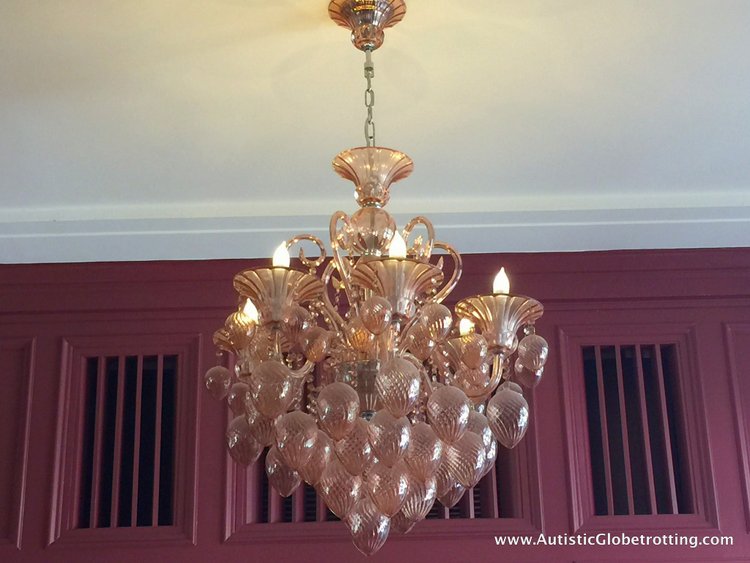 Family Luxury Stay at the Intercontinental Mark Hopkins San Francisco candelabras