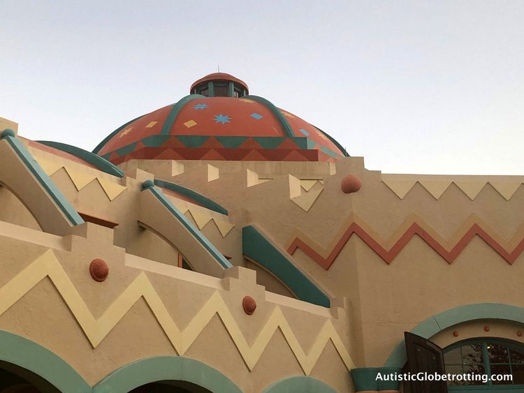 Disney Coronado Springs Resort Tips for Families mexican building