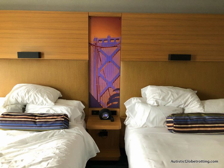 Our Family Friendly stay at the Westin San Francisco Airport Hotel beds