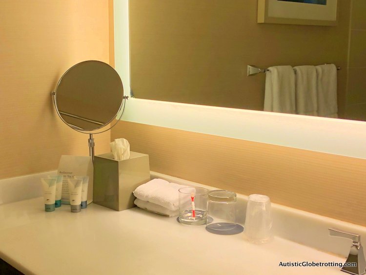 Our Family Friendly stay at the Westin San Francisco Airport Hotel mirror
