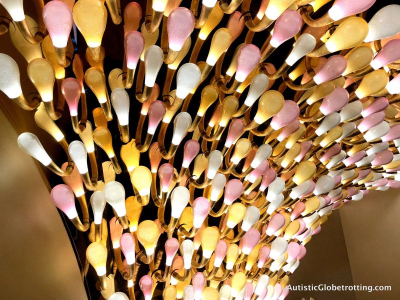 My Favorite highlights from the Disney Social Media Moms Celebration 2018 pink bar decor