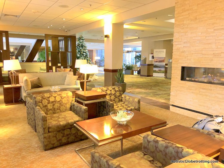 Our Family Friendly stay at the Westin San Francisco Airport Hotel couches