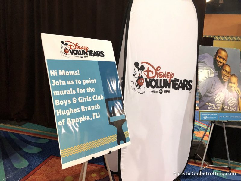 My Favorite highlights from the Disney Social Media Moms Celebration 2018 boys and girls club mural