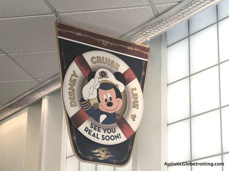 mickey says goodbye at port