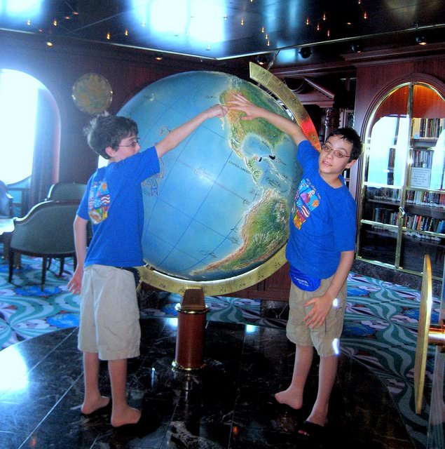 Debunking Autism Travel Myths globe
