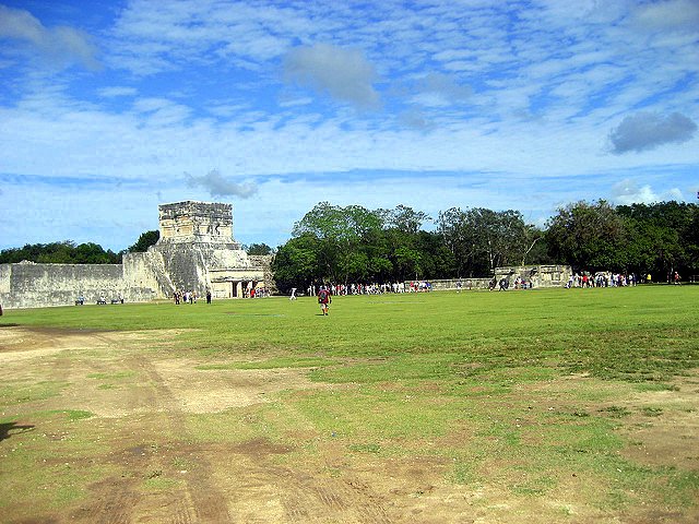 Exploring Mexico's Chichen Itza with Kids sky