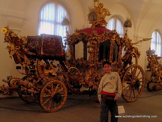 Taking the Family through Munich Germany carriage