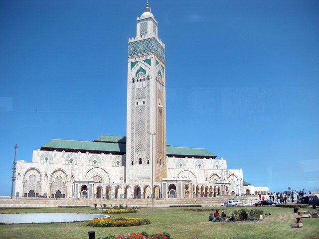 Family Trip to Hassan II Mosque Casablanca building