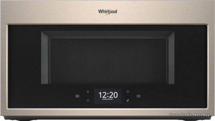 Quick Family Dinners with the Whirlpool Convection Over-the-Range Microwave  @BestBuy sunset color