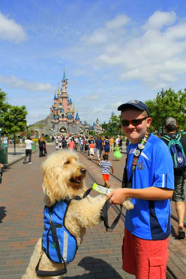 Q&A with Clive -Ireland's Autism Service Dog Extraordinaire castle