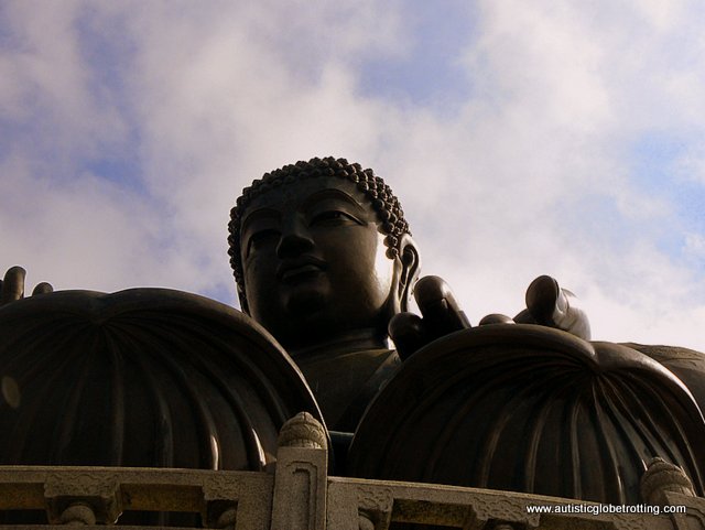 Spending The Day In Lantau with Family buddha