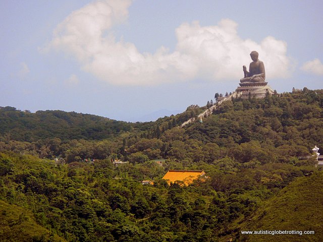 Spending The Day In Lantau with Family statue