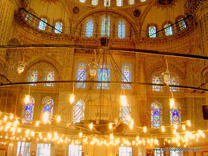 Taking the Family to Istanbul Turkey interior