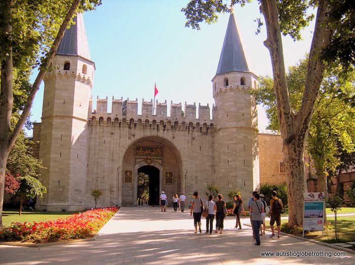 Taking the Family to Istanbul Turkey castle