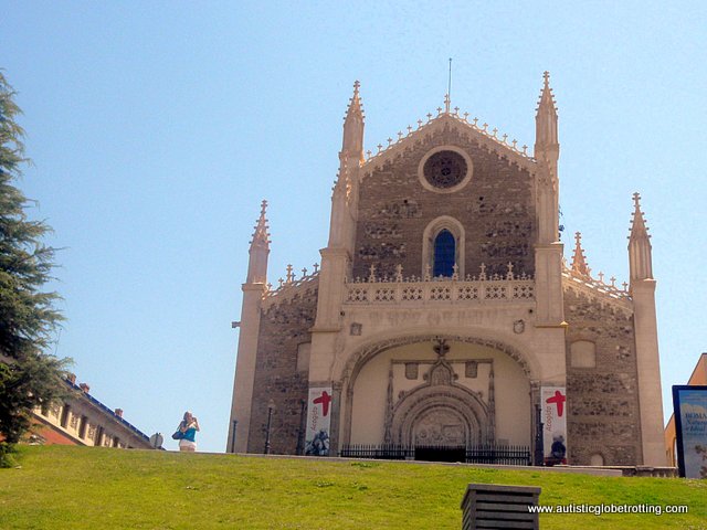 Taking Kids with Autism to Madrid Spain church