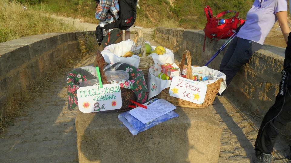 Trekking the Camino de Santiago de Compostela with Autism road snacks