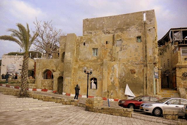 Exploring Jaffa Israel with Kids street