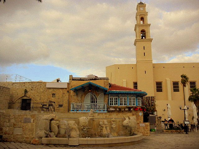 Exploring Jaffa Israel with Kids sky