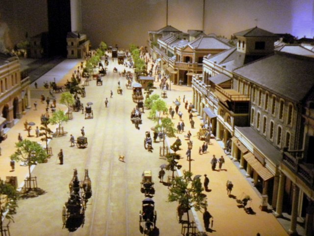 Taking the Kids to Tokyo's Edo Museum street
