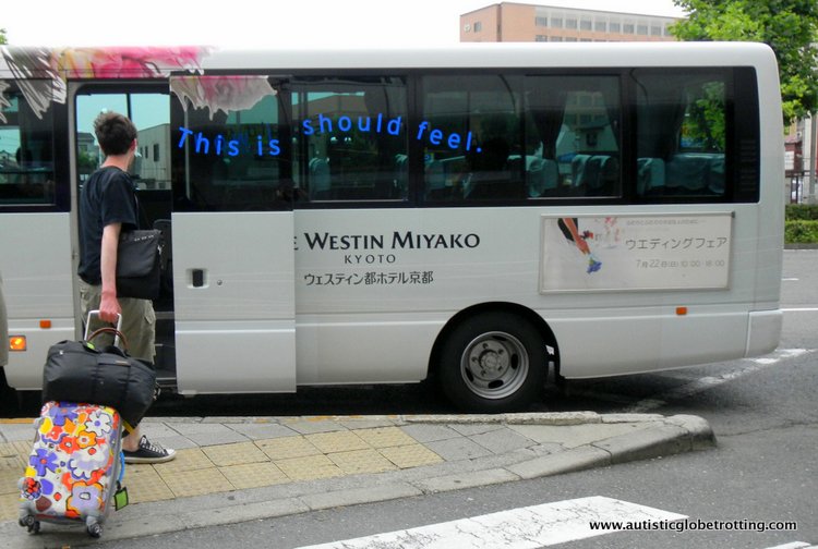 Experience Japanese Hospitality at the Westin Miyako Kyoto bus