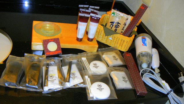 The Sheraton Miyako Tokyo amenity kit
